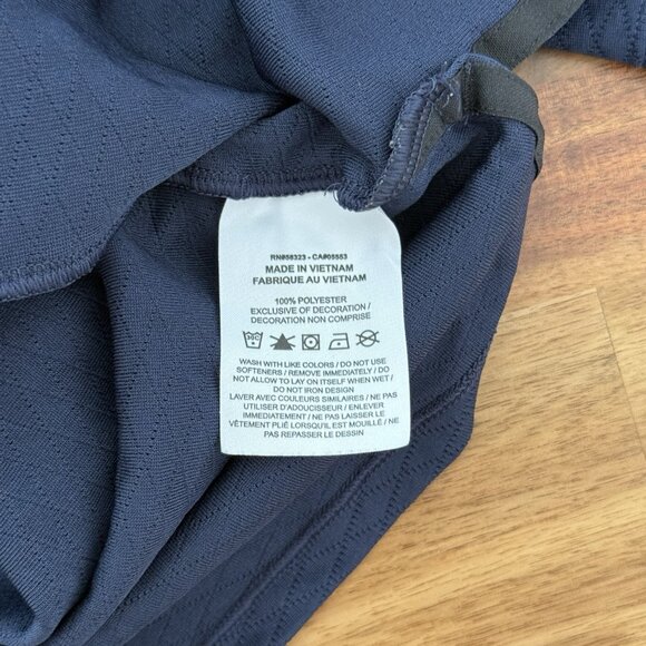 Nike Dri-Fit Vapor Golf Polo Shirt Blue Men’s Size Medium Lightweight Preppy - Picture 9 of 13